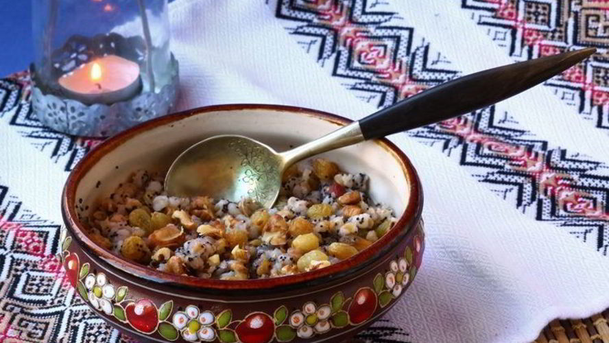 Рецепт кутья с халвой