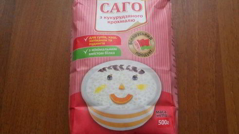 молочная каша из саго в мультиварке