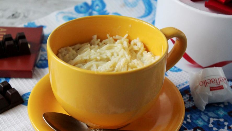 Рецепт молочная каша с вермишелью вермишелевая