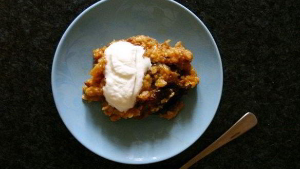 Рецепт Морковная каша из злаковых хлопьев черносливом