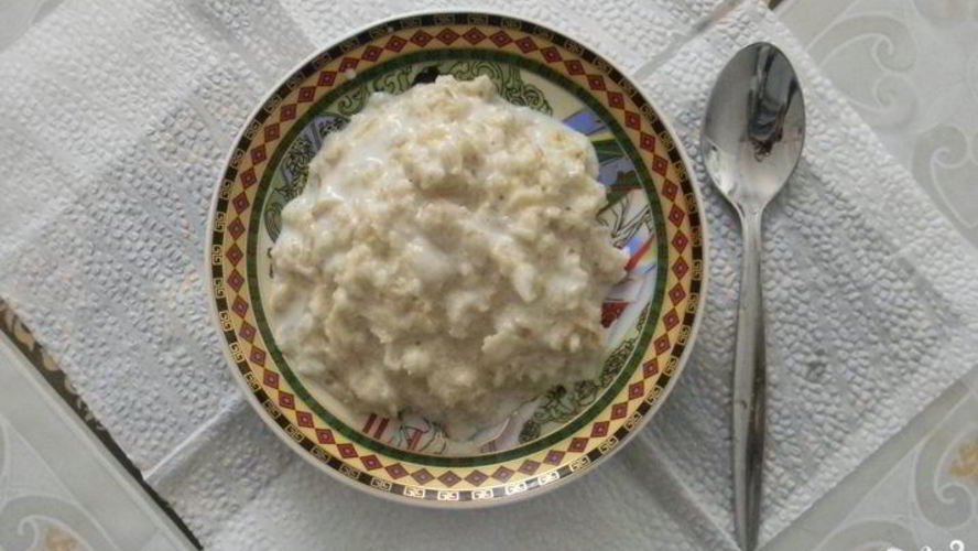 Рецепт овсяная каша на молоке