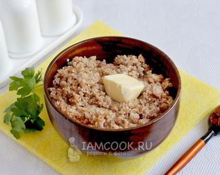 Пшеничная каша на воде