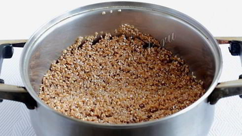 пшеничная каша на воде