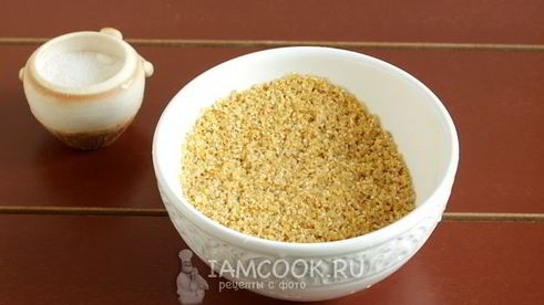 пшеничная каша с морковью и луком