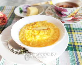 Пшеничная каша с тыквой