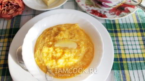 пшеничная каша с тыквой