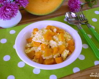 Пшенная каша с тыквой в мультиварке