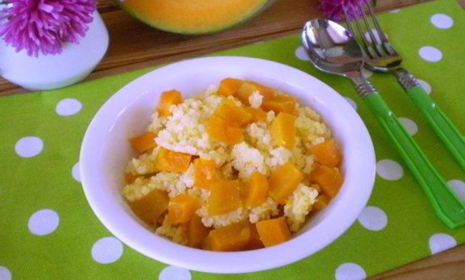 Пшенная каша с тыквой в мультиварке