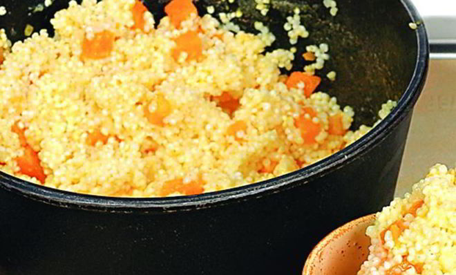 Пшенная каша с тыквой