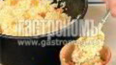 пшенная каша с тыквой