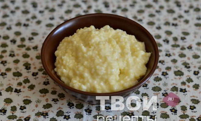 Пшенная каша в мультиварке