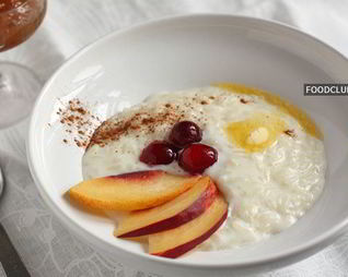 Рисовая каша на молоке