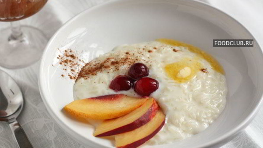 Рецепт рисовая каша на молоке