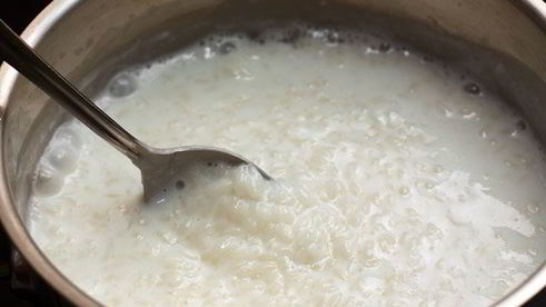 рисовая каша на молоке