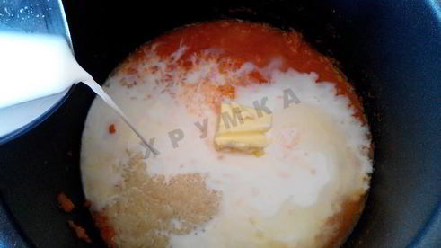 рисовая каша с тыквой в мультиварке