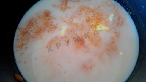 рисовая каша с тыквой в мультиварке