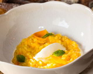 Рисовая каша с тыквой