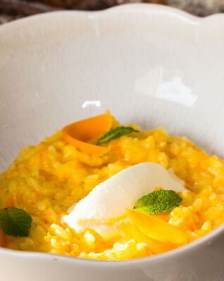 Рисовая каша с тыквой