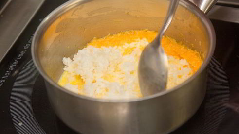 рисовая каша с тыквой