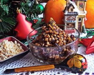 Рождественская кутья из пшеницы