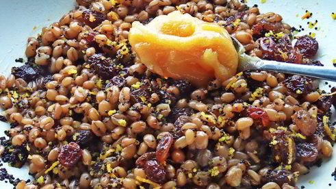 рождественская кутья из пшеницы