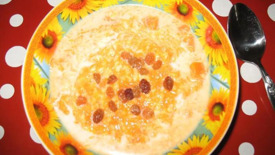 Рецепт тыквенная каша на молоке