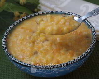 Тыквенная каша с рисом