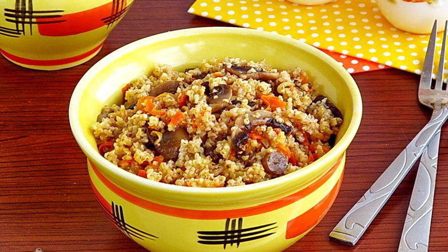 Рецепт ячневая каша с грибами в пароварке