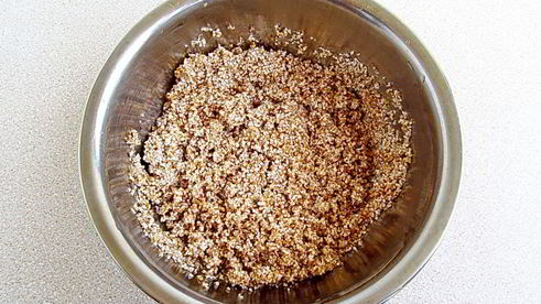 ячневая каша с грибами в пароварке