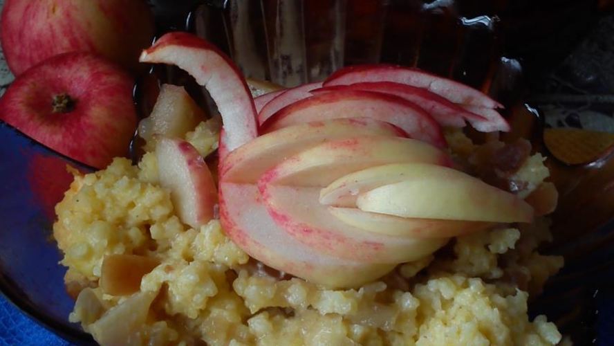 Рецепт янтарная каша с сыром