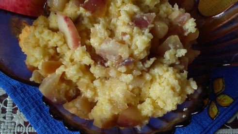 янтарная каша с сыром