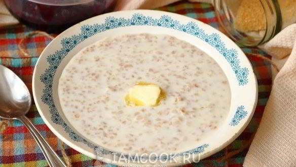 Рецепт Жидкая пшеничная каша