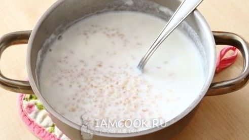 жидкая пшеничная каша