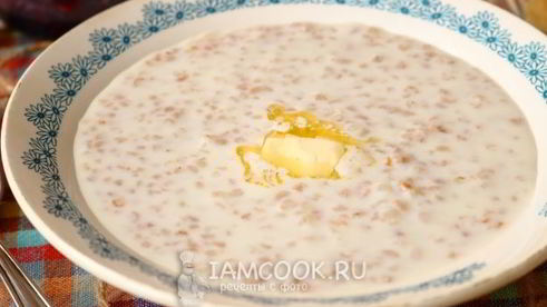 жидкая пшеничная каша