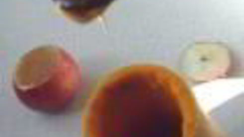 золотая каша в тыкве и яблоках