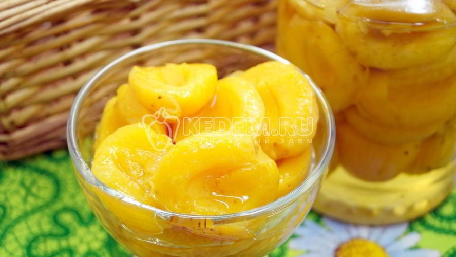 Рецепт абрикосы в сиропе на зиму