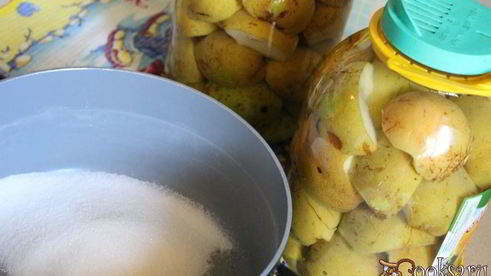 ароматные груши в сиропе на зиму