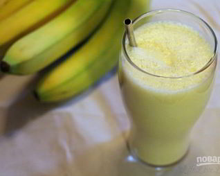 Банановый коктейль
