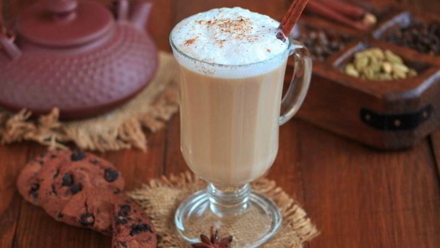 Рецепт чай латте