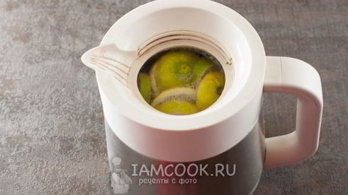 чай с лимоном