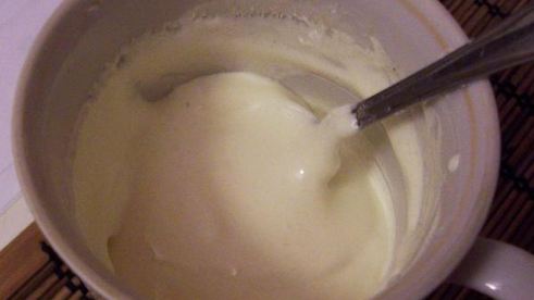 чайный флип с лимонным соком