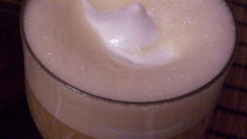 чайный флип с лимонным соком