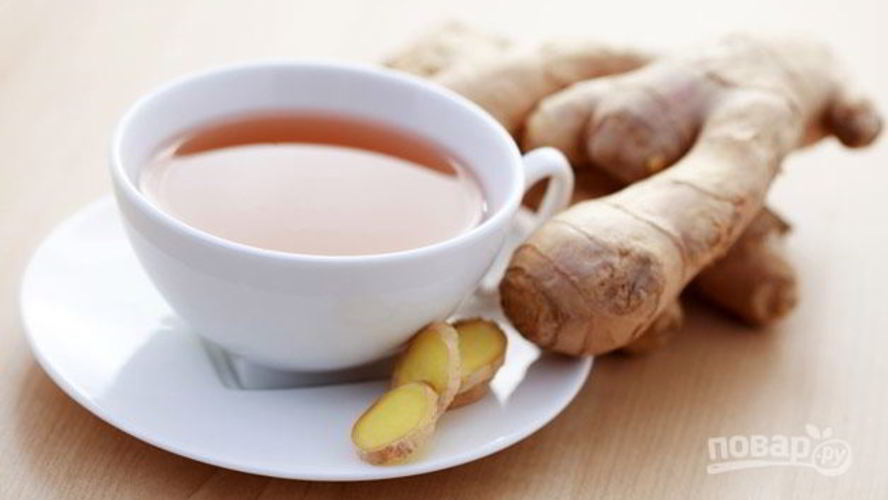 Рецепт имбирный чай