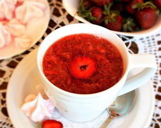 Клубничный чай