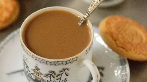 кофе-чай — молочный чай с кофе из гонконга