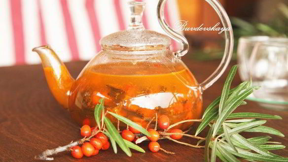 Рецепт Облепиховый Чай с медом