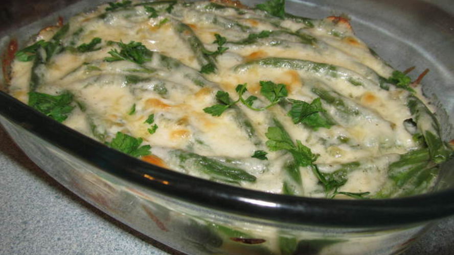 Рецепт спаржевая фасоль с соусом mornay