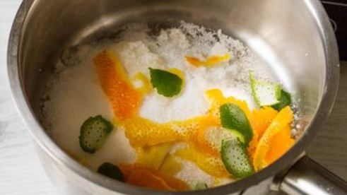 цитрусовый ледяной чай