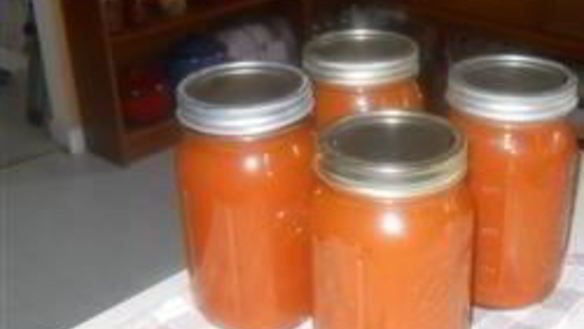 Рецепт Домашний коктейль из овощного сока