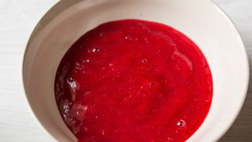 горячий клюквенный напиток